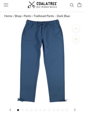 Coalatree Women's Trailhead Joggers - Dark Blue